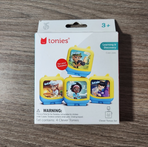Clever Tonies Set: Learning And Discovery Cool Jobs 4pk - Picture 1 of 2